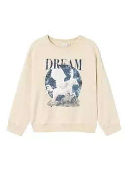 Толстовка NAME IT NKFOLDET, бежевый