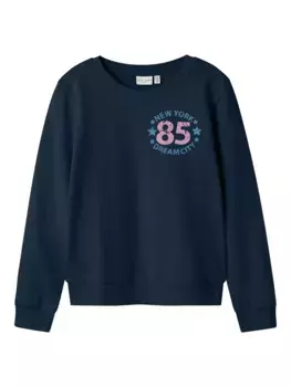 Толстовка Name It "NKFVASACHA LS SWEAT UNB ", цвет Dark Sapphire