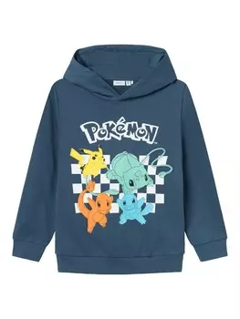 Толстовка NAME IT NKMJister, темно-синий