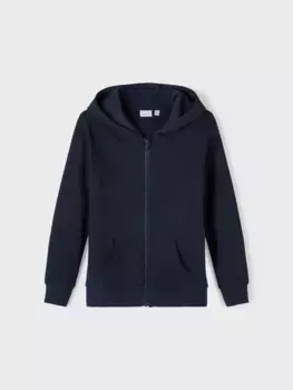 Толстовка Name It "NKMNESWEAT CARD W HOOD BRU NOOS", цвет Dark Sapphire