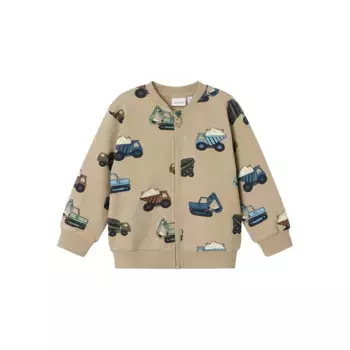 Толстовка Name It «NMMNAPPE NREG SWEAT CARD BRU», цвет Weathered Teak