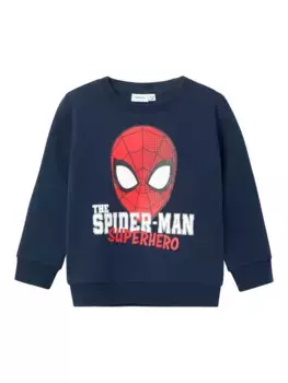 Толстовка Name It "NMMNURIT SPIDERMAN SWEAT BRU MAR", цвет Dark Sapphire