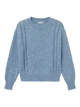 Толстовка name it Pullover, цвет windward blue