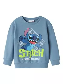Толстовка NAME IT Stitch, цвет Smoke blue
