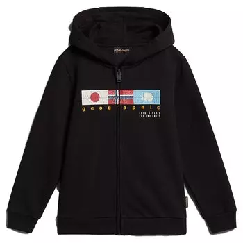 Толстовка Napapijri B-Brunt Full Zip, черный