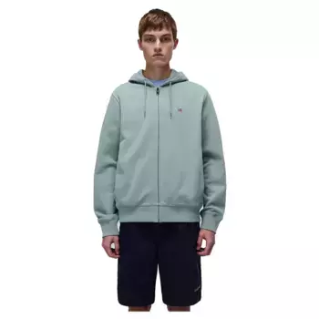Толстовка Napapijri Balis Summer full zip, зеленый