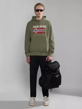 Толстовка Napapijri Hoodie Kreis, хаки