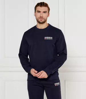 Толстовка Napapijri Regular Fit, темно-синий
