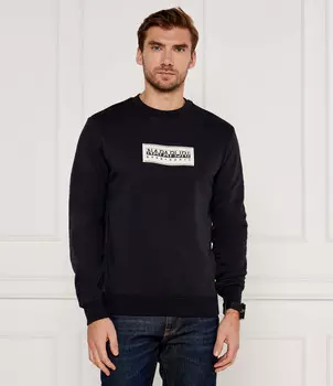 Толстовка Napapijri Relaxed fit, черный