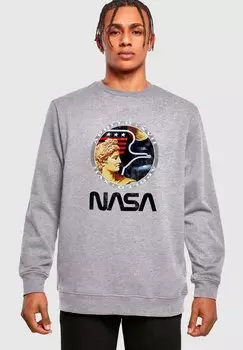 Толстовка NASA CREWNECK Merchcode, цвет heather grey