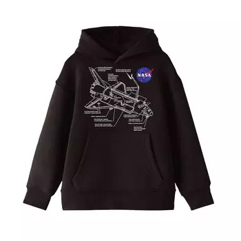 Толстовка NASA Space Shuttle Line для мальчиков 8–20 лет Licensed Character