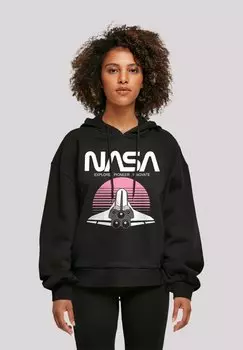Толстовка NASA SPACE SHUTTLE SUNSET OVERSIZE - Hoodie F4NT4STIC, черный