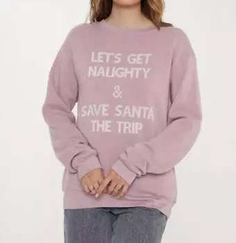 Толстовка Naughty Trip в цвете бузины PROJECT SOCIAL T, цвет elderberry