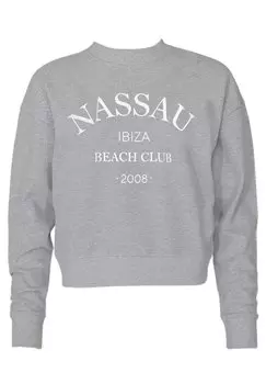 Толстовка NB LOGO Nassau, серый