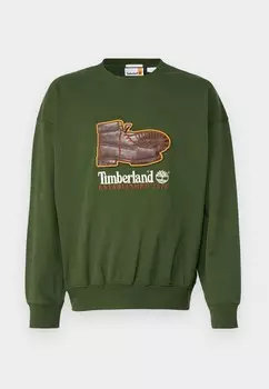 Толстовка NEW BOX FIT BADGE CREW NECK Timberland, черный