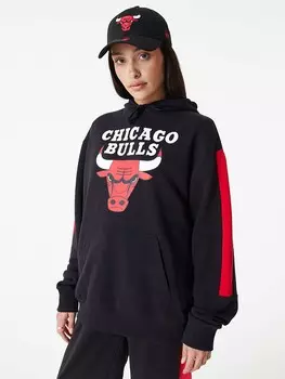 Толстовка New Era Chicago Bulls, черный