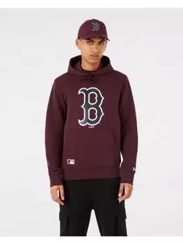 Толстовка NEW ERA, цвет granat