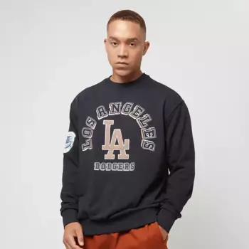 Толстовка New Era LA Dodgers World Series Oversized Crewneck Sweatshirt, черный