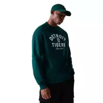 Толстовка New Era MLB Heritage Oversized Detroit Tigers, зеленый