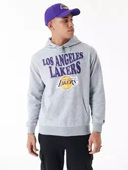Толстовка New Era NBA SCRIPT OS HOODY LOSLAK, синий