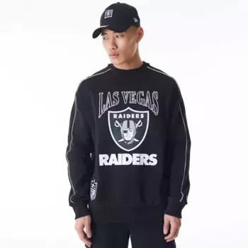 Толстовка New Era NFL Graphic Las Vegas Raiders, черный