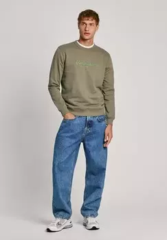 Толстовка NEW JOE CREW Pepe Jeans, зеленый