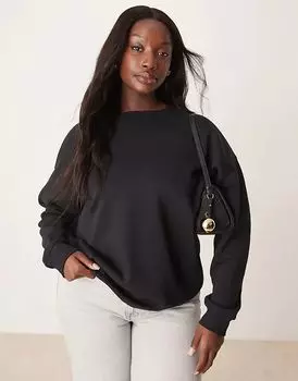 Толстовка New Look Curve черного цвета