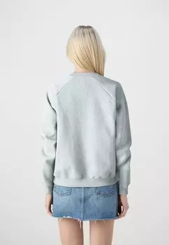 Толстовка New Raglan Crew GAP, вересковый серый