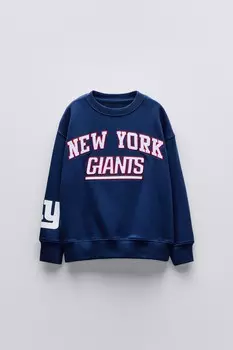 Толстовка new york giants nfl ZARA, синий