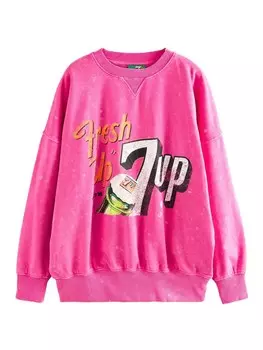 Толстовка Next 7Up, розовый
