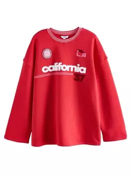 Толстовка Next, цвет Blood red/Burgundy