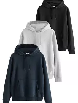 Толстовка Next, цвет Navy/Grey/Black