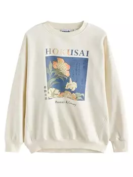 Толстовка Next Hokusai, экрю