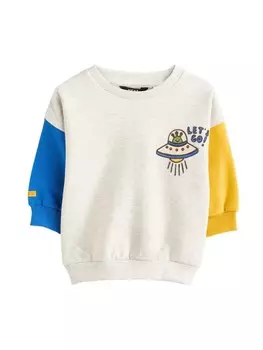 Толстовка Next, пятнистый серый