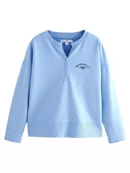 Толстовка Next, светло-синий