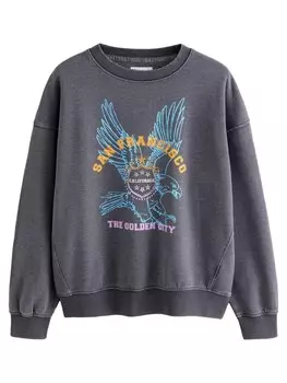 Толстовка Next, темно-серый