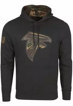 Толстовка NFL ATLANTA FALCONS New Era, цвет black wood camo