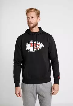 Толстовка NFL KANSAS CITY CHIEFS LOGO HOODIE New Era, цвет black