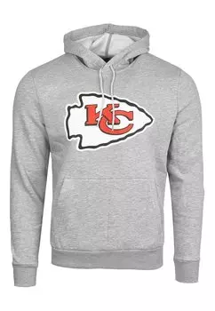 Толстовка NFL KANSAS CITY CHIEFS New Era, цвет grey