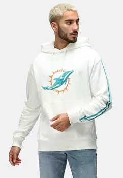 Толстовка NFL MIAMI DOLPHINS ECRU Re:Covered, цвет white