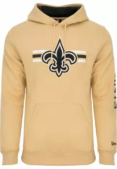 Толстовка NFL SIDELINE ORLEANS New Era, цвет beige
