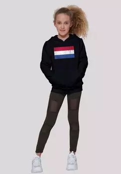 Толстовка NIEDERLANDE HOLLAND FLAGGE DISTRESSED F4NT4STIC, цвет schwarz