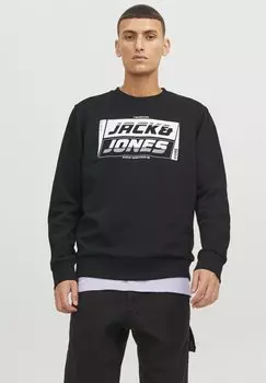 Толстовка NIGHT OHNE KAPUZE Jack & Jones, черный