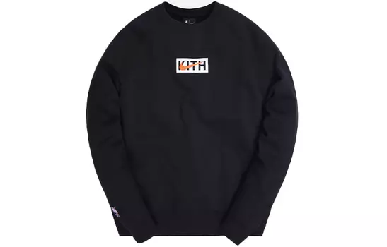 Толстовка & Nike For New York Knicks Fleece Crewneck KITH, черный