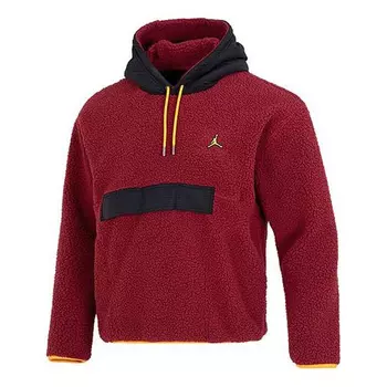 Толстовка Nike M J Ess Stmt Flc Winter Po, Красный