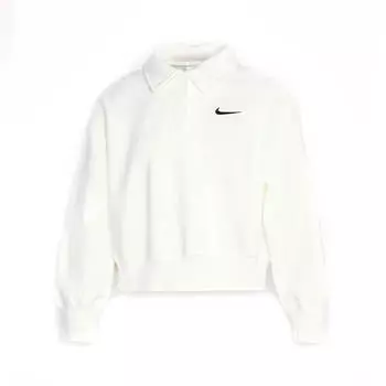 Толстовка Nike Sportswear CROP, молочно-белый