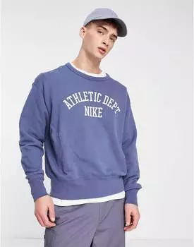 Толстовка Nike Trend синего цвета