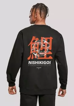 Толстовка NISHIKIGOI KOI JAPAN GRAFIK F4NT4STIC, черный