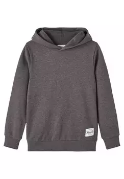 Толстовка Nkmtemmo Unisex Name it, цвет dark grey melange