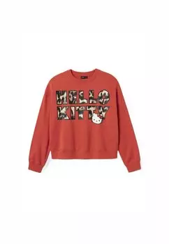 Толстовка NLFVOMA HELLOKITTY XLSHOR SWEBRU LAD SKY Name it, светло-красный